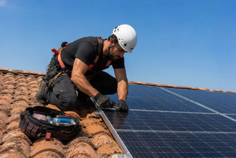 Maintenance et monitoring de panneaux solaires à Jard-sur-Mer